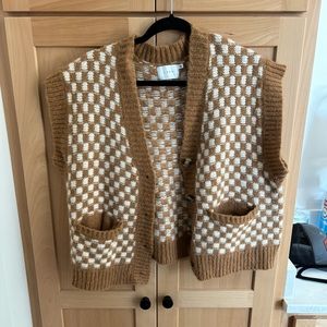 Checker Sweater Vest